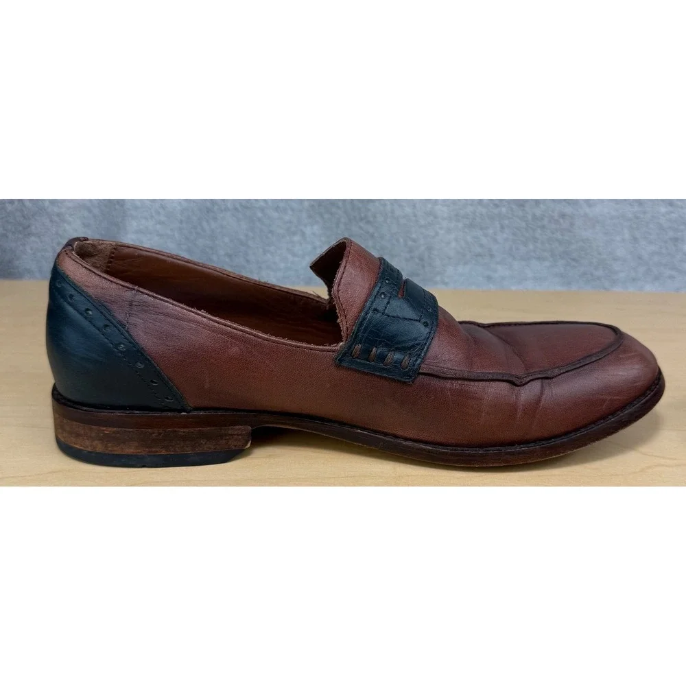 Esquivel Leather Penny Loafer Dress Shoes Men's 41 US 7.5-8 Hand Made California